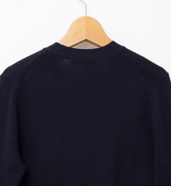 NOLLEY'S「《手洗い可能》16GマレーリブVネックカーディガン」|カーディガン|