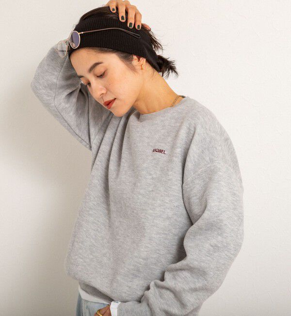 MAQWEL「【MAQWEL/マクウェル】スウェットライクニット」|ニット・セーター|