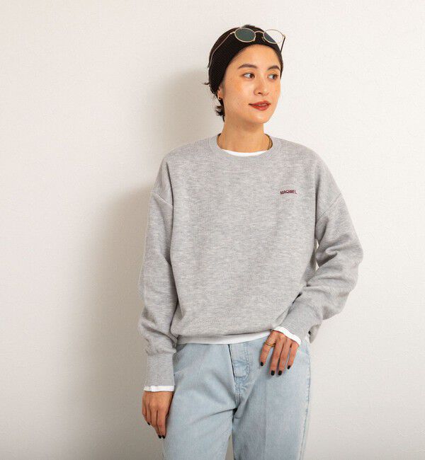 MAQWEL「【MAQWEL/マクウェル】スウェットライクニット」|ニット・セーター|