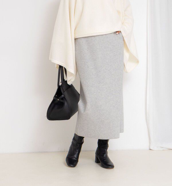 NOLLEY'S「【一部WEB限定カラー＆サイズ】ウォッシャブルＷジャージタイトスカート」|タイト|