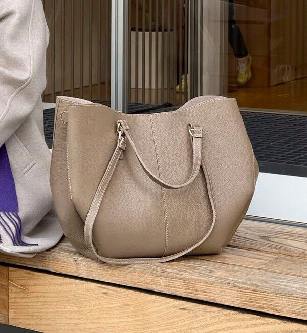 NOLLEY'S「2wayハンドルトートバッグ」|トートバッグ|ベージュ