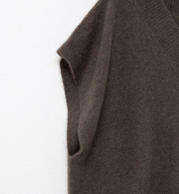 NOLLEY'S「ウォッシャブルヘアリーＶネックベスト」|ベスト・ジレ|