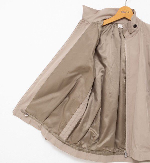 NOLLEY'S「【MARILYN MOON/マリリーンムーン】volume sleeve taffeta mid blouson」|ブルゾン・スタジャン|