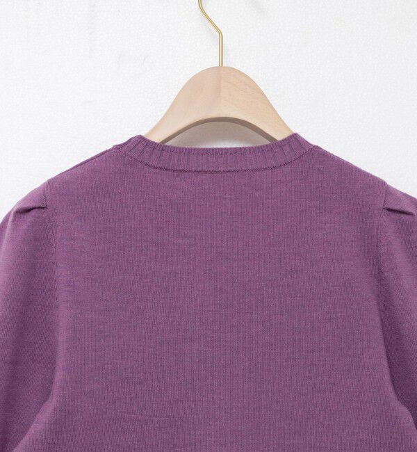 NOLLEY'S sophi「【MARILYN MOON/マリリーンムーン】14G wool modern sleeve top」|ニット・セーター|