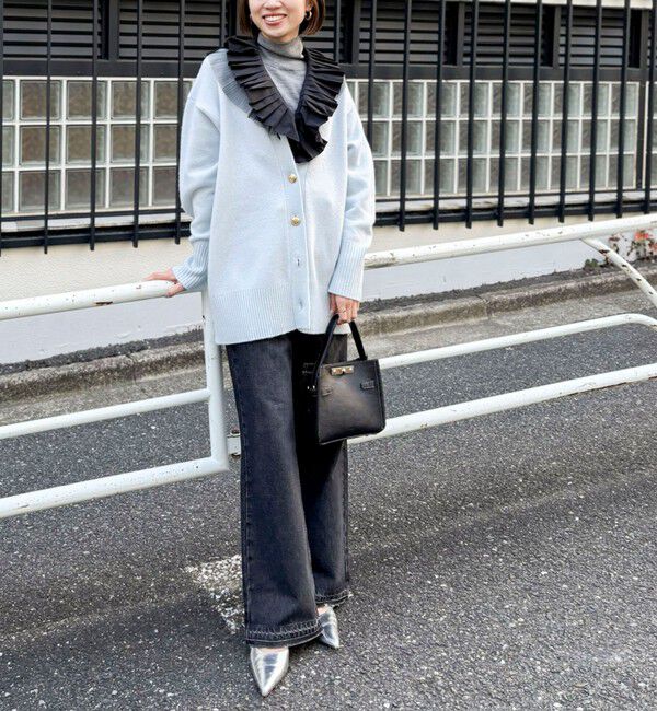 NOLLEY'S「【WEB限定アイテム】2WAY長めVネックカーディガン」|カーディガン|