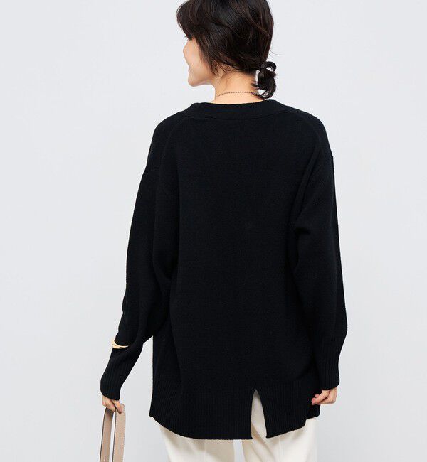 NOLLEY'S「【WEB限定アイテム】2WAY長めVネックカーディガン」|カーディガン|