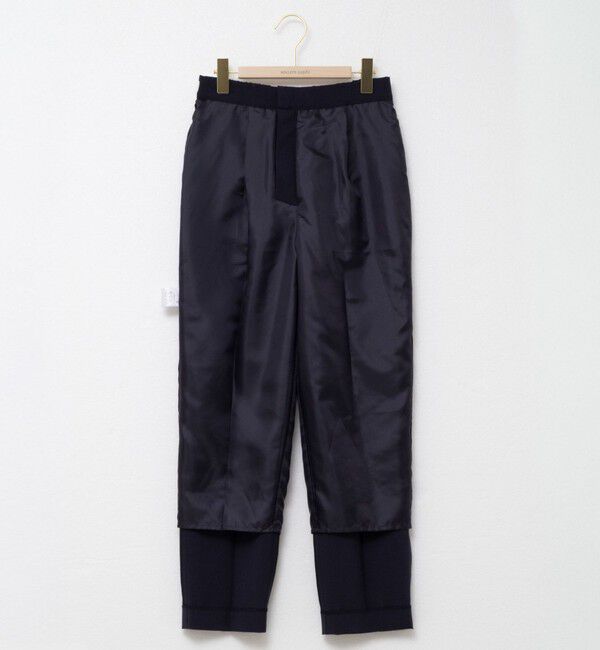 NOLLEY'S「《セットアップ対応》ウォッシャブルタックテーパードパンツ」|その他|