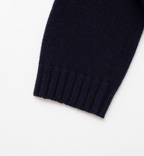 NOLLEY'S sophi「ブライト紡毛サイドジップショート丈タートルネック」|ニット・セーター|