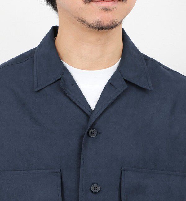 NOLLEY'S goodman「ポリスエード シャツブルゾン 25AW」|ブルゾン・スタジャン|