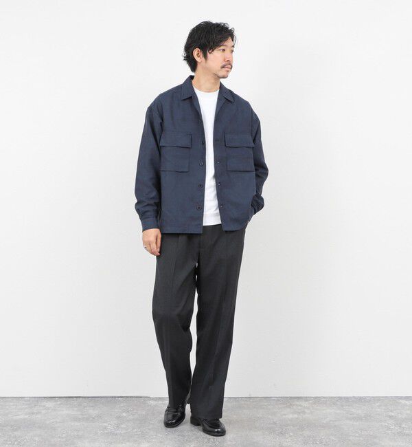 NOLLEY'S goodman「ポリスエード シャツブルゾン 25AW」|ブルゾン・スタジャン|