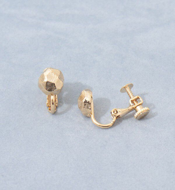 grace grace「【grace grace/グラスグラス】ロックビーンズイヤリング」|イヤリング|