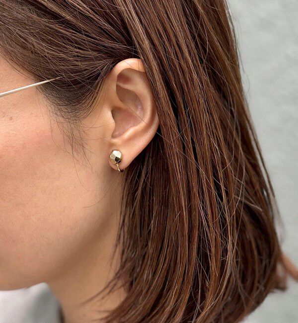 grace grace「【grace grace/グラスグラス】ロックビーンズイヤリング」|イヤリング|