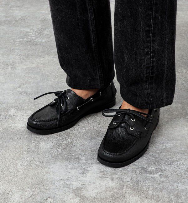 NOLLEY'S goodman「【G.H.BASS/ジー・エイチ・バス】BA20320 JETTY Ⅱ デッキシューズ」|モカシン|