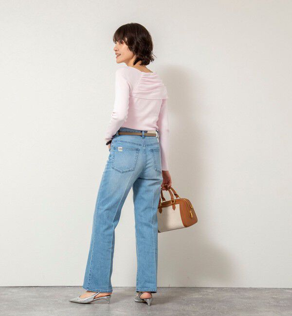 NOLLEY'S sophi「《手洗い可能》イレギュラーネックオフショルプルオーバー」|ニット・セーター|