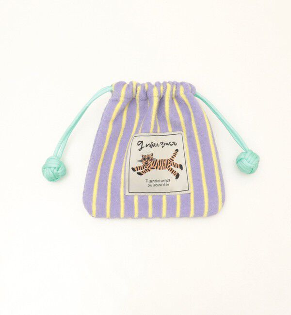 grace grace「【grace grace/グラスグラス】グラスケパイルキンチャクポーチ」|ポーチ|