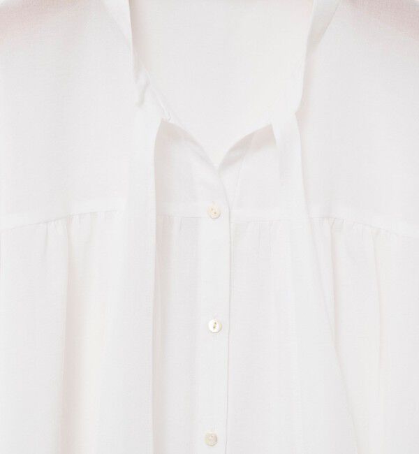 NOLLEY'S「ウォッシャブル100/2ガスボイルボウタイブラウス」|シャツ・ブラウス|