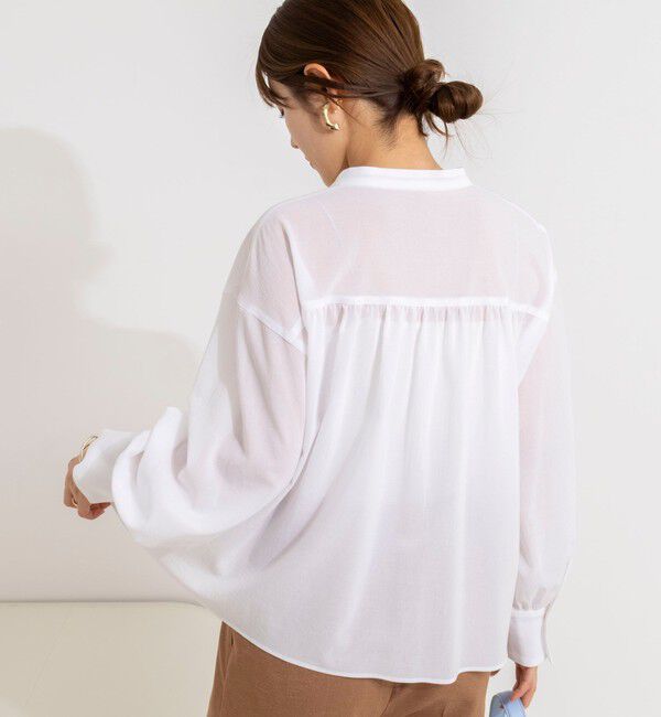 NOLLEY'S「ウォッシャブル100/2ガスボイルボウタイブラウス」|シャツ・ブラウス|