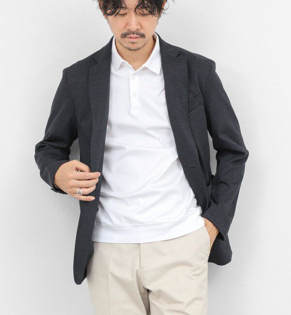 NOLLEY'S goodman「《ビジカジ対応》シルケットスムース ドレスポロシャツ / ビズポロ 26SS」|ポロシャツ|