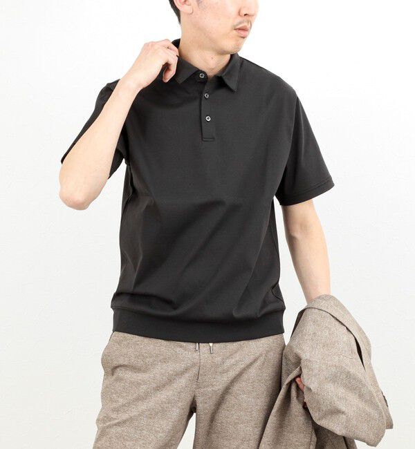 NOLLEY'S goodman「《ビジカジ対応》シルケットスムース ドレスポロシャツ / ビズポロ 26SS」|ポロシャツ|