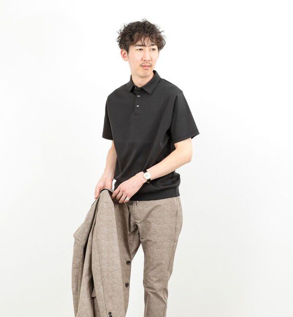 NOLLEY'S goodman「《ビジカジ対応》シルケットスムース ドレスポロシャツ / ビズポロ 26SS」|ポロシャツ|