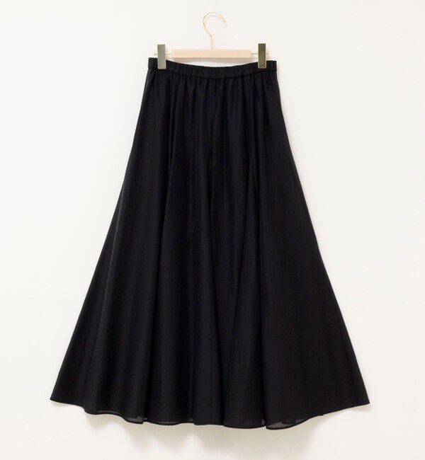 NOLLEY'S sophi「ウォッシャブルシアーボリュームフレアロングスカート」|フレア|