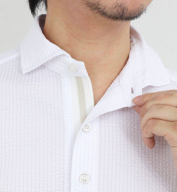 NOLLEY'S goodman「《ビジカジ対応》サッカーテープポロシャツ / ビズポロ /26SS」|ポロシャツ|