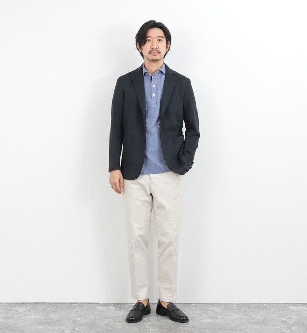 NOLLEY'S goodman「《ビジカジ対応》サッカーテープポロシャツ / ビズポロ /26SS」|ポロシャツ|