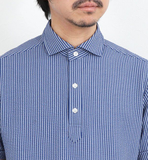 NOLLEY'S goodman「《ビジカジ対応》サッカーテープポロシャツ / ビズポロ /26SS」|ポロシャツ|