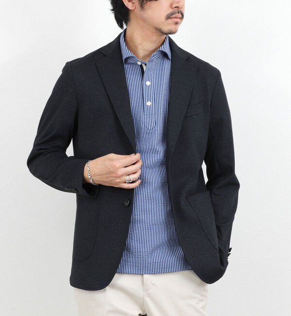 NOLLEY'S goodman「《ビジカジ対応》サッカーテープポロシャツ / ビズポロ /26SS」|ポロシャツ|