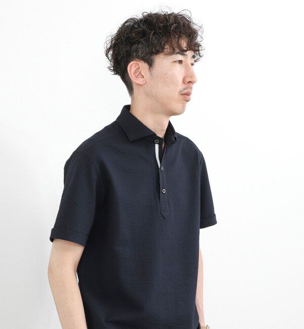 NOLLEY'S goodman「《ビジカジ対応》サッカーテープポロシャツ / ビズポロ /26SS」|ポロシャツ|