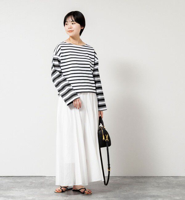 NOLLEY'S sophi「【別注カラー】【Le minor/ルミノア】ボーダーロンＴ」|Tシャツ・カットソー|