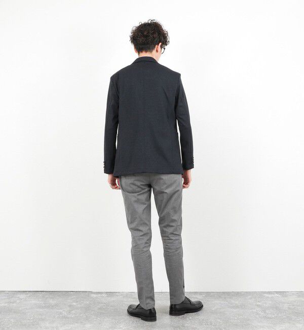 NOLLEY'S goodman「《ビジカジ対応》綿麻COOLMAX スリムフィットパンツ 26SS」|チノ|