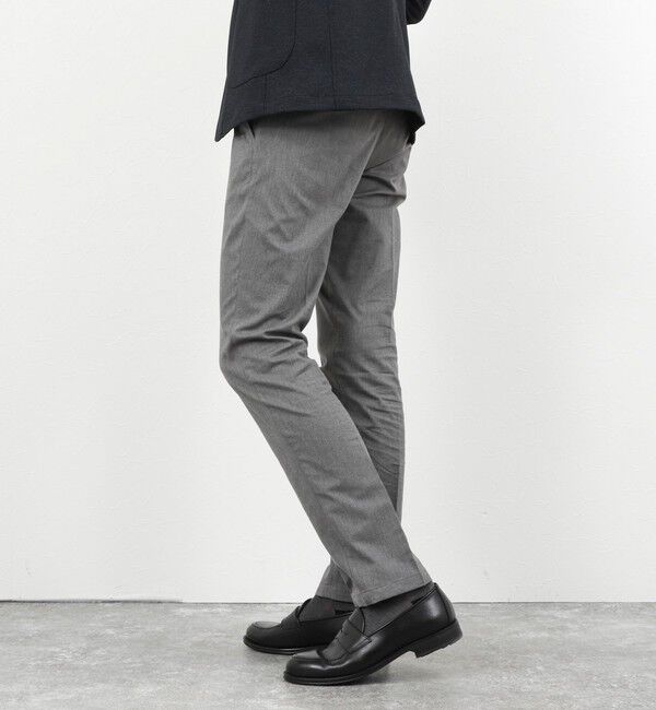 NOLLEY'S goodman「《ビジカジ対応》綿麻COOLMAX スリムフィットパンツ 26SS」|チノ|