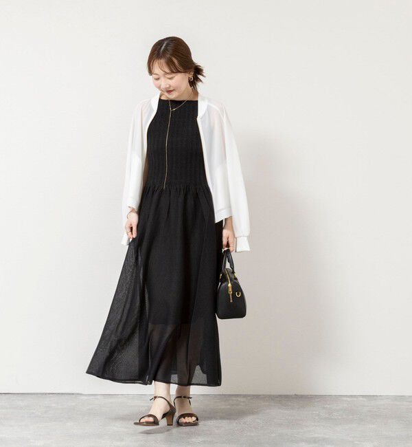 NOLLEY'S sophi「【WALANCE/ワランス】paper rib knit dress」|ワンピース|