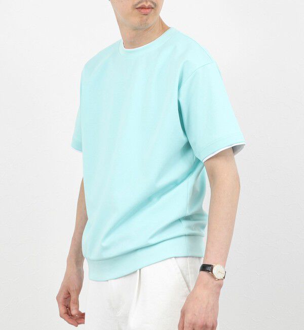 NOLLEY'S goodman「超長綿ハイゲージポンチ フェイクレイヤードTシャツ 26SS」|Tシャツ・カットソー|