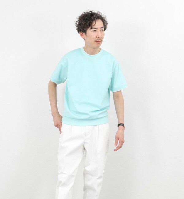 NOLLEY'S goodman「超長綿ハイゲージポンチ フェイクレイヤードTシャツ 26SS」|Tシャツ・カットソー|