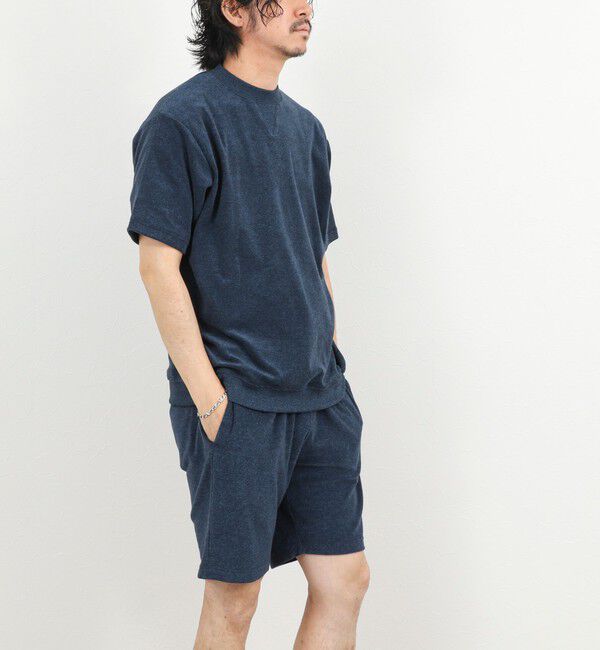 NOLLEY'S goodman「《セットアップ対応》Vガゼット パイルTシャツ 26SS」|Tシャツ・カットソー|