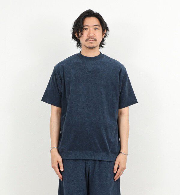 NOLLEY'S goodman「《セットアップ対応》Vガゼット パイルTシャツ 26SS」|Tシャツ・カットソー|