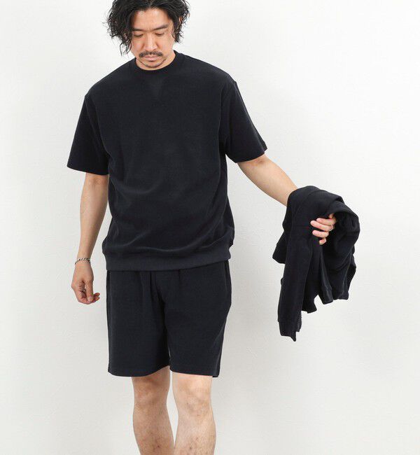 NOLLEY'S goodman「《セットアップ対応》Vガゼット パイルTシャツ 26SS」|Tシャツ・カットソー|