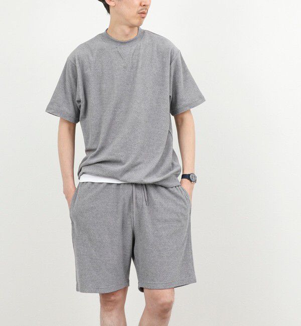 NOLLEY'S goodman「《セットアップ対応》Vガゼット パイルTシャツ 26SS」|Tシャツ・カットソー|