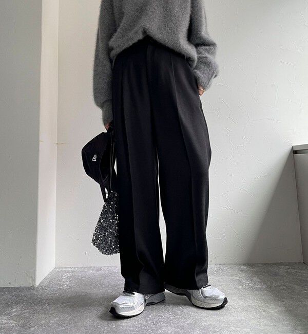 fredy emue「ツィードタックスラックス」|スラックス|