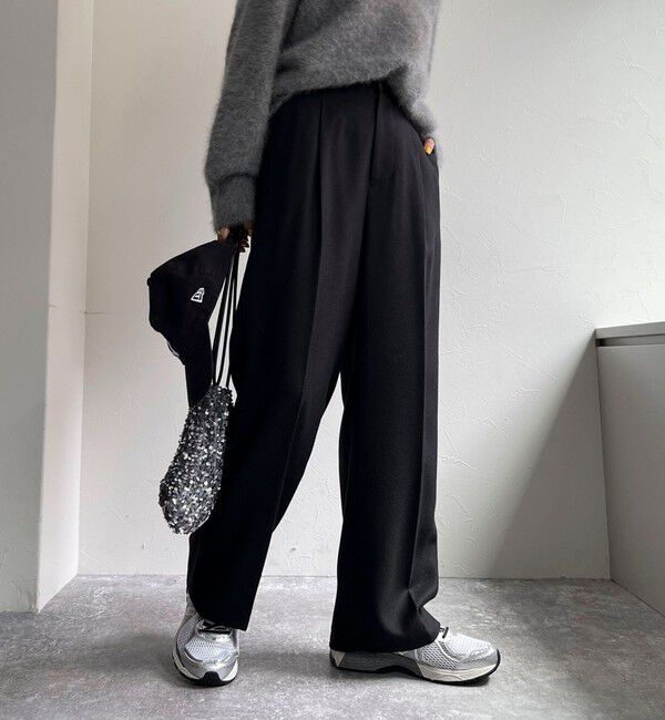 fredy emue「ツィードタックスラックス」|スラックス|