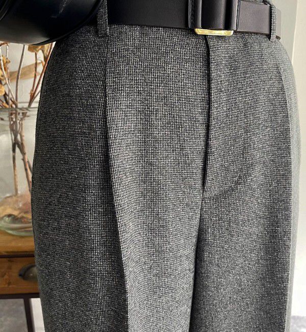 fredy emue「ツィードタックスラックス」|スラックス|