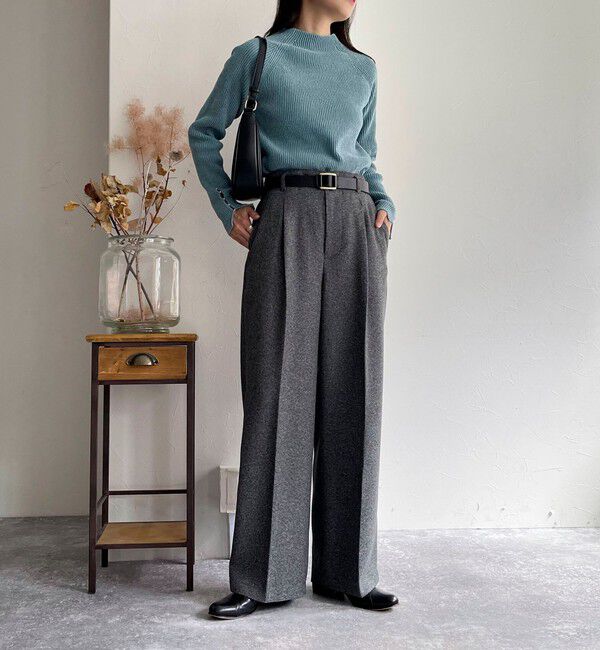 fredy emue「ツィードタックスラックス」|スラックス|