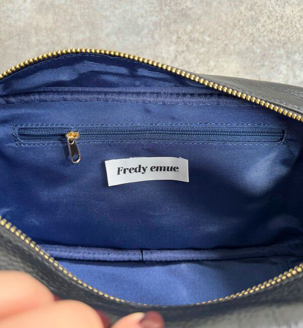 fredy emue「FR横長レザーボストンバッグ」|ショルダー・メッセンジャー|