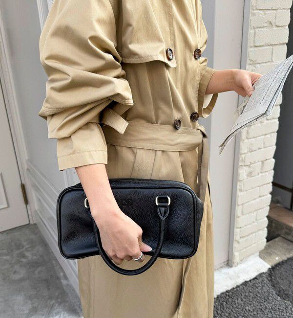 fredy emue「FR横長レザーボストンバッグ」|ショルダー・メッセンジャー|