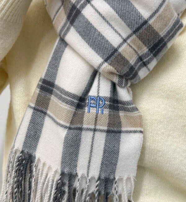 fredy emue「ソフトチェックストール」|ストール|