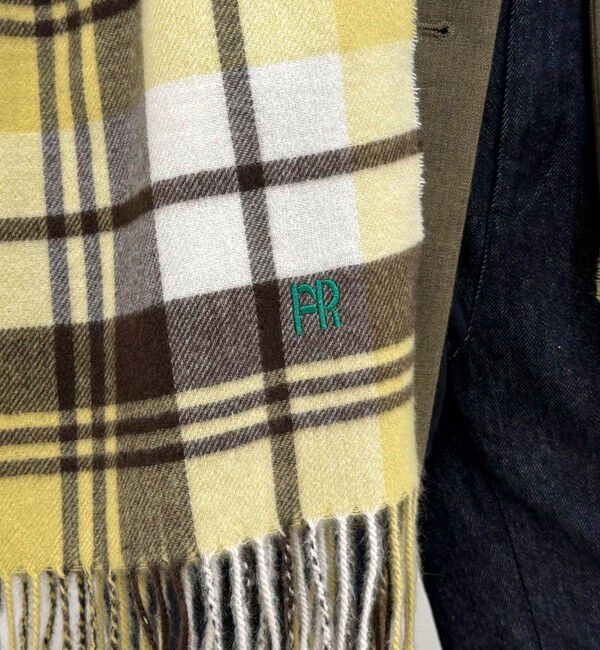 fredy emue「ソフトチェックストール」|ストール|