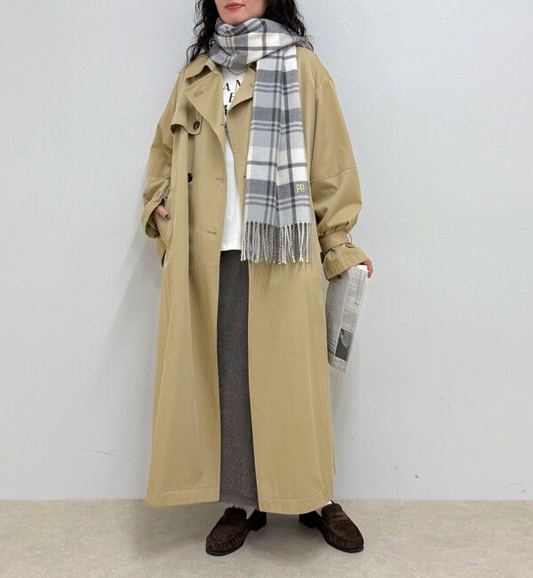 fredy emue「ソフトチェックストール」|ストール|