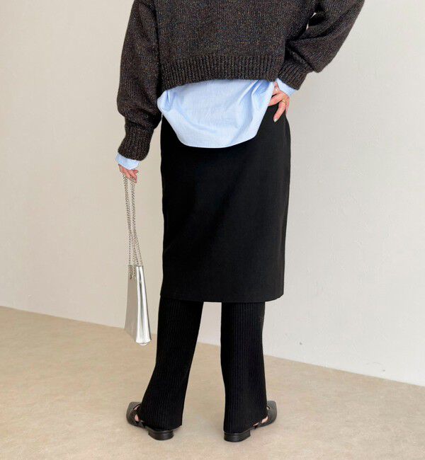 fredy emue「rib knit skirt&pants」|チノ|